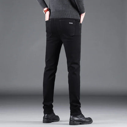 Black Slim Fit Stretch Jeans