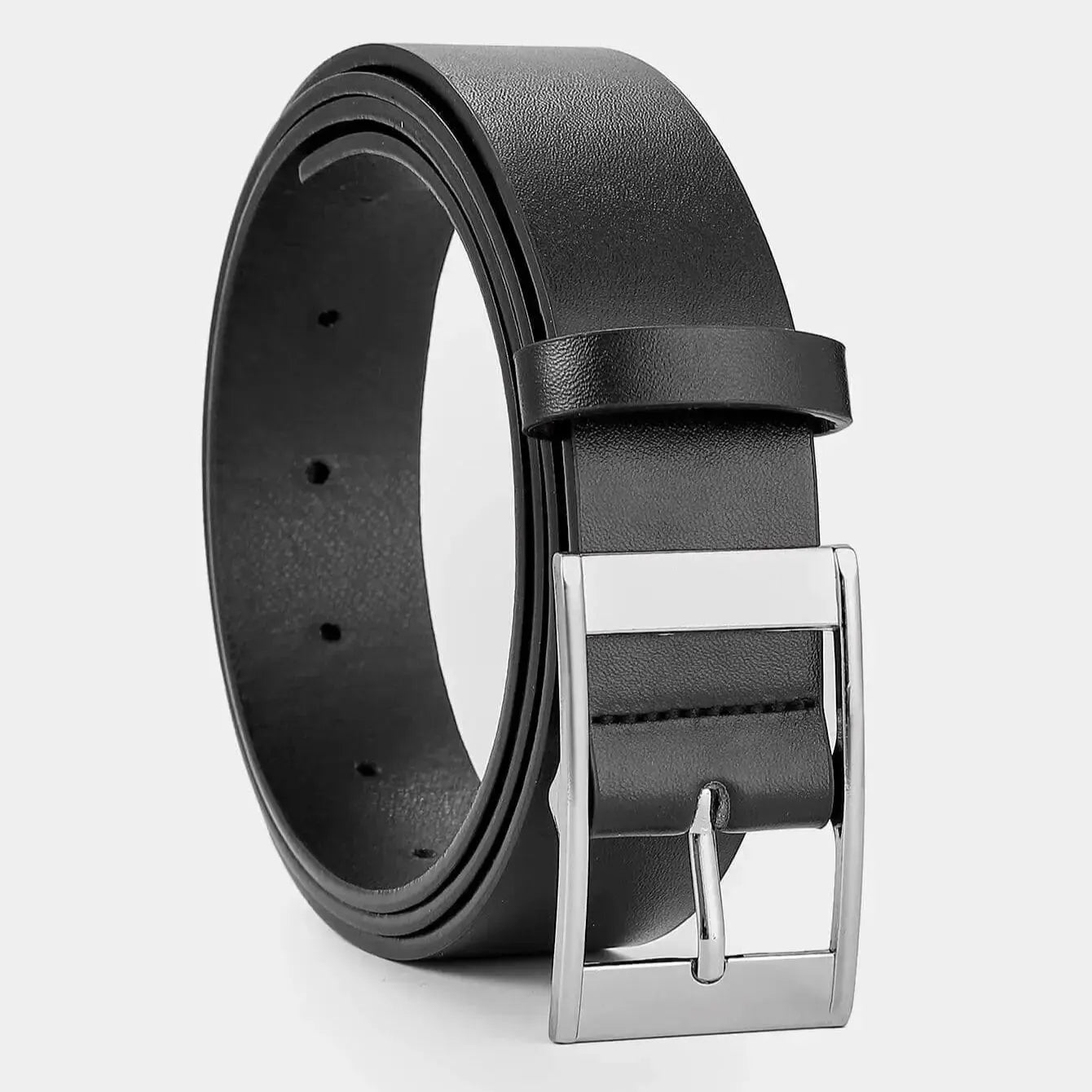 Classic Faux Leather Belt